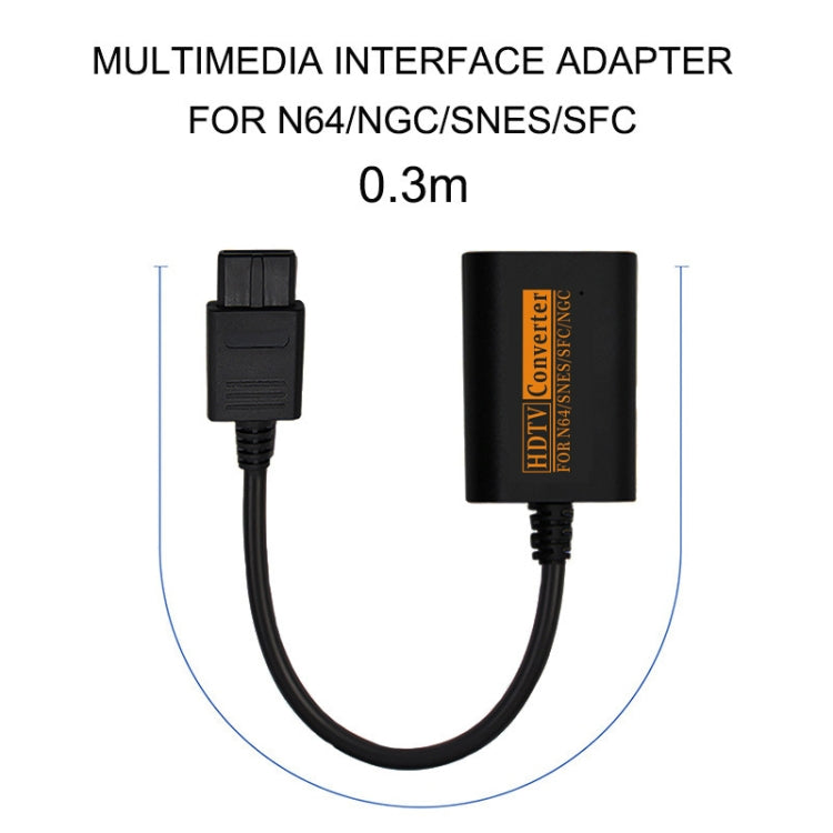720P Retro Game Console Video Converter HDMI Converter for NGC/N64/SNES/SFC - Adapter by PMC Jewellery | Online Shopping South Africa | PMC Jewellery | Buy Now Pay Later Mobicred