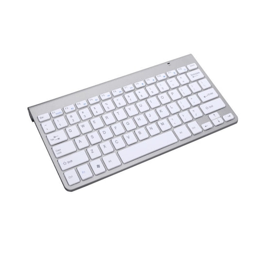 USB External Notebook Desktop Computer Universal Mini Wireless Keyboard Mouse, Style:Keyboard(Silver) - Wireless Keyboard by PMC Jewellery | Online Shopping South Africa | PMC Jewellery | Buy Now Pay Later Mobicred