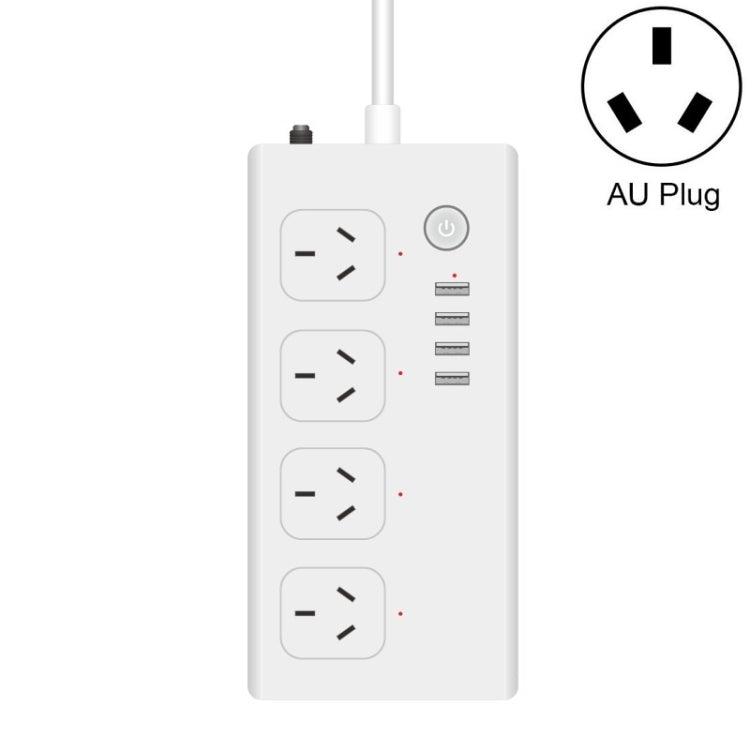 Home Office Wifi Mobile Phone Remote Control Timer Switch Voice Control Power Strip, Line length: 1.5m(AU Plug) - Smart Socket by PMC Jewellery | Online Shopping South Africa | PMC Jewellery | Buy Now Pay Later Mobicred