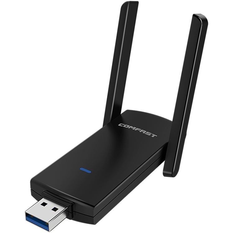 COMFAST CF-924AC V2 1200Mbps Dual Frequency Gigabit USB Computer WIFI Receiver High Power Wireless Network Card - USB Network Adapter by COMFAST | Online Shopping South Africa | PMC Jewellery | Buy Now Pay Later Mobicred