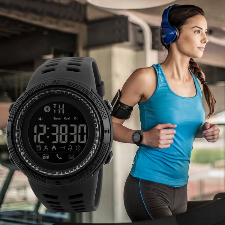 SKMEI 1250 Men Outdoor Waterproof Sports Digital Watch Multi-Function Watch(Black) - free shipping - PMC TechLife - Order now!