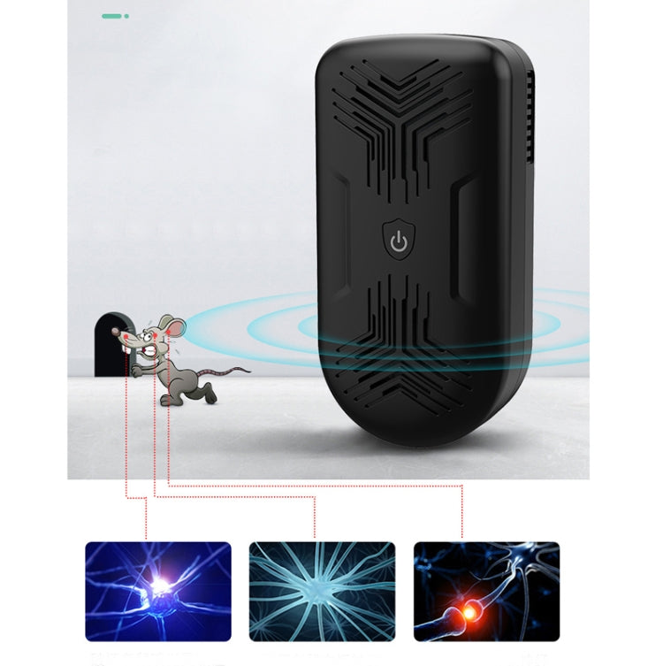 BG309 Ultrasonic Mouse Repeller Mosquito Repeller Electronic Insect Repeller, Product specifications: EU Plug  220V(Black) - Repellents by PMC TechLife | Online Shopping South Africa | PMC TechLife | Buy Now Pay Later Mobicred