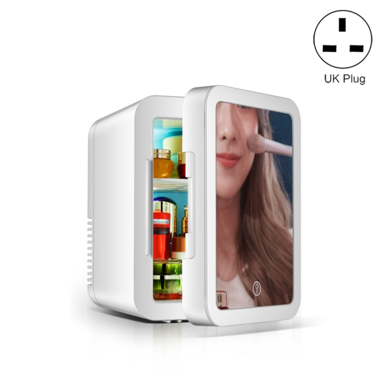 5L Beauty Makeup Mirror Skin Care Products And Facial Mask Refrigerator Semiconductor Car Home Refrigerator(UK Plug) - Refrigerators & Accessories by PMC Jewellery | Online Shopping South Africa | PMC Jewellery | Buy Now Pay Later Mobicred