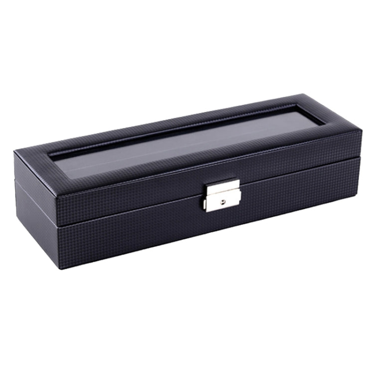 Woven Pattern PU Leather Watch Box Jewelry Storage Display Box, Colour: 6 Bits - free shipping - PMc TechLife - Order now!
