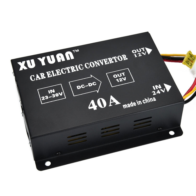 XUYUAN 480W Step-Down Converter 24V to 12V 40A Automotive DC Power Buck Converter -  by XUYUAN | Online Shopping South Africa | PMC Jewellery | Buy Now Pay Later Mobicred