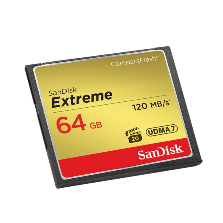 SanDisk CFXPS-1067X High Speed CF Card Camera SLR Camera Memory Card CF-120M/S, Capacity: 64GB - CF Card by PMC Jewellery | Online Shopping South Africa | PMC Jewellery | Buy Now Pay Later Mobicred