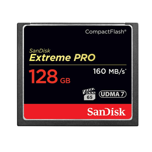 SanDisk CFXPS-1067X High Speed CF Card Camera SLR Camera Memory Card CF-160M/S, Capacity: 128GB - CF Card by PMC Jewellery | Online Shopping South Africa | PMC Jewellery | Buy Now Pay Later Mobicred