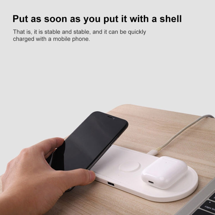 KT-W50A8 3 in 1 10W Multi-Function Bracket Wireless Charger for iPhones / iWatch / AirPods - Wireless Charger by PMC Jewellery | Online Shopping South Africa | PMC Jewellery