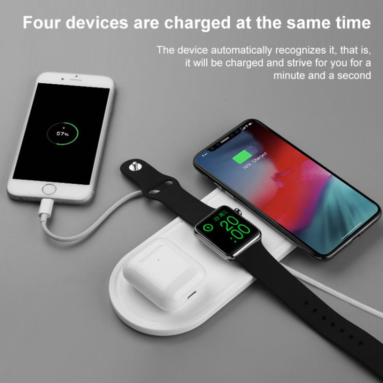 KT-W50A8 3 in 1 10W Multi-Function Bracket Wireless Charger for iPhones / iWatch / AirPods - Wireless Charger by PMC Jewellery | Online Shopping South Africa | PMC Jewellery