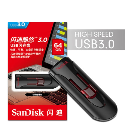 SanDisk CZ600 USB 3.0 High Speed U Disk, Capacity: 64GB - USB Flash Drives by SanDisk | Online Shopping South Africa | PMC Jewellery | Buy Now Pay Later Mobicred