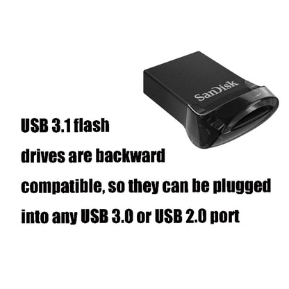 SanDisk CZ430 USB 3.1 Mini Computer Car U Disk, Capacity: 256GB - USB Flash Drives by SanDisk | Online Shopping South Africa | PMC Jewellery | Buy Now Pay Later Mobicred