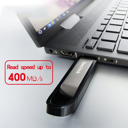 SanDisk CZ810 High Speed USB 3.2 Metal Business Encrypted Solid State Flash Drive, Capacity: 64GB - USB Flash Drives by SanDisk | Online Shopping South Africa | PMC Jewellery | Buy Now Pay Later Mobicred