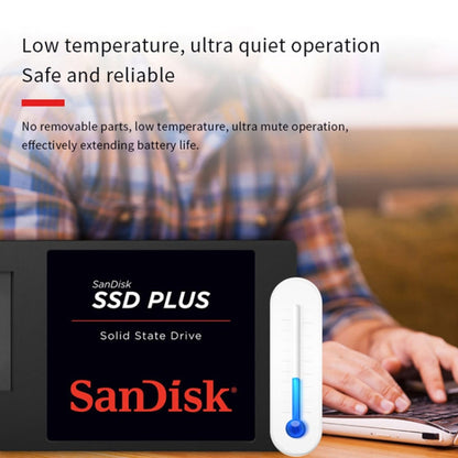 SanDisk SDSSDA 2.5 inch Notebook SATA3 Desktop Computer Solid State Drive, Capacity: 240GB - External Solid State Drives by SanDisk | Online Shopping South Africa | PMC Jewellery | Buy Now Pay Later Mobicred