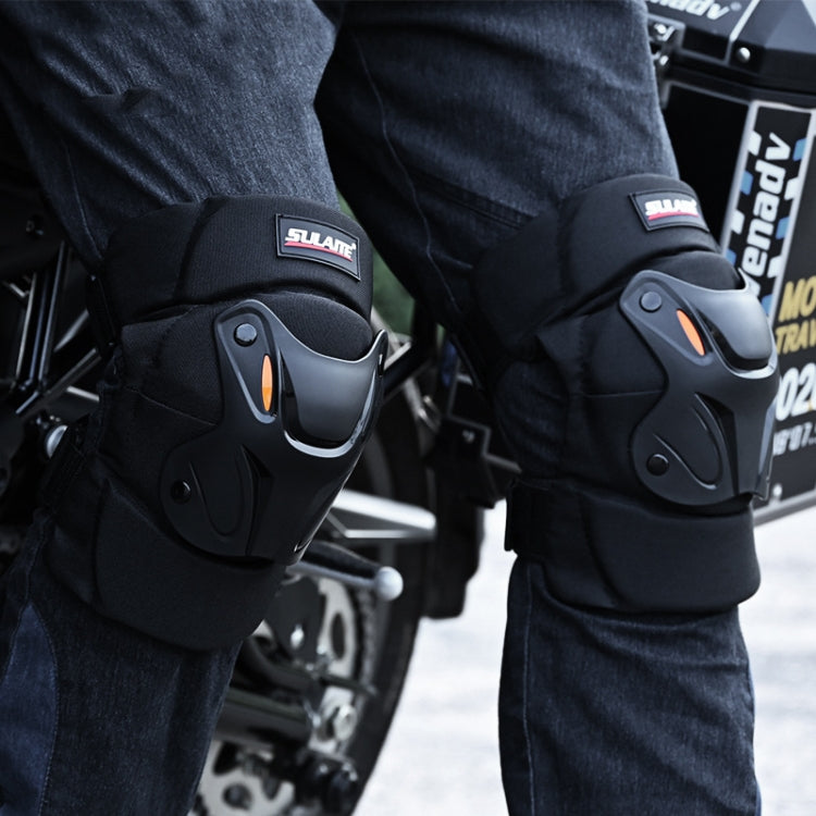 SULAITE Motorcycle Riding Equipment Protective Gear Off-Road Riding Anti-Fall Protector, Specification: Knee Pads - Protective Gear by SULAITE | Online Shopping South Africa | PMC TechLife | Buy Now Pay Later Mobicred