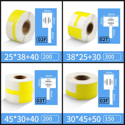 Printing Paper Cable Label For NIIMBOT B50 Labeling Machine(02T-Blue) - Printer Accessories by NIIMBOT | Online Shopping South Africa | PMC Jewellery | Buy Now Pay Later Mobicred