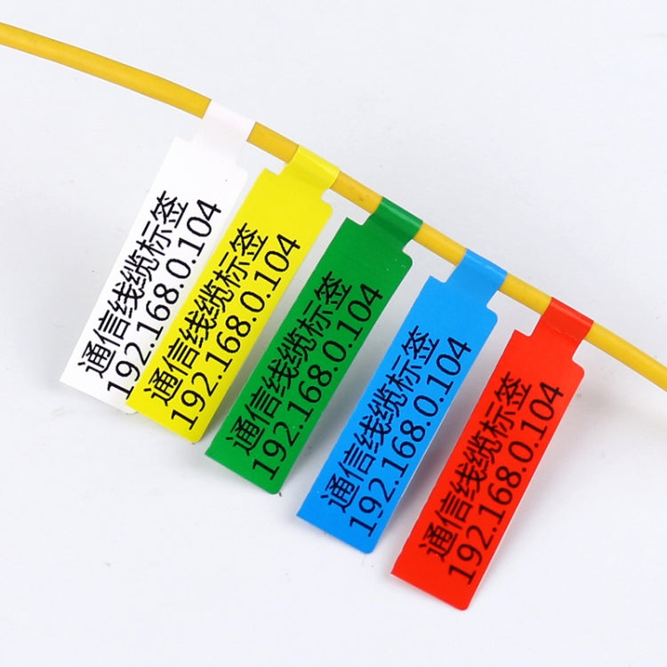 Printing Paper Cable Label For NIIMBOT B50 Labeling Machine(03T-Yellow) - Printer Accessories by NIIMBOT | Online Shopping South Africa | PMC Jewellery | Buy Now Pay Later Mobicred