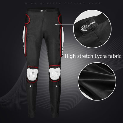 SULAITE Motorcycle Cross-Country Riding Trousers Protective Hip Pants, Specification: S(Black) - Protective Gear by SULAITE | Online Shopping South Africa | PMC Jewellery | Buy Now Pay Later Mobicred