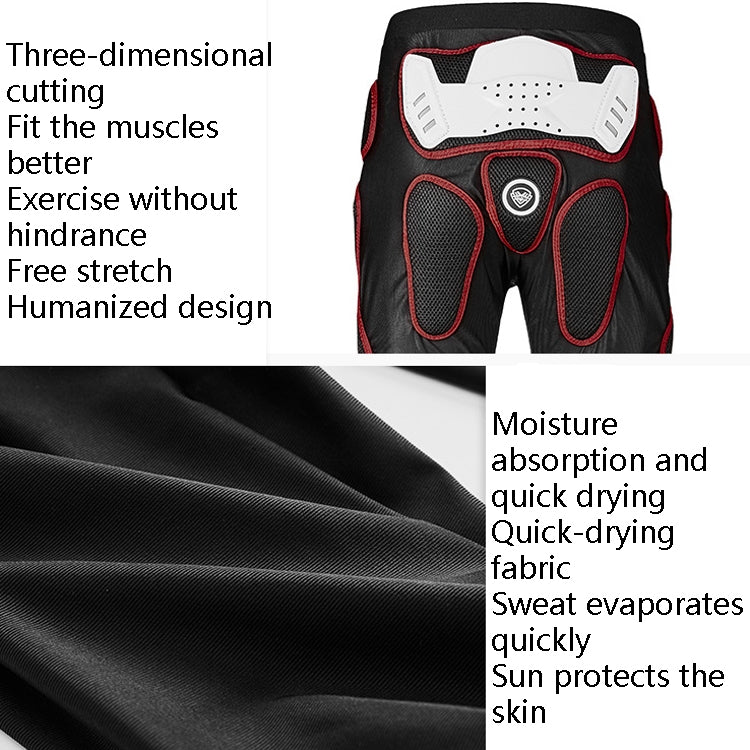 SULAITE Motorcycle Cross-Country Riding Trousers Protective Hip Pants, Specification: S(Black) - Protective Gear by SULAITE | Online Shopping South Africa | PMC TechLife | Buy Now Pay Later Mobicred