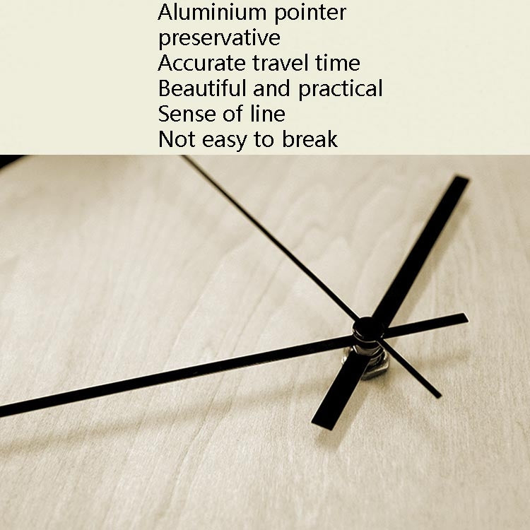 Personality Creative Wall Clock Retro Silent Minimalist Decorative Clock(Black and White) - Wall Clock by PMc TechLife | Online Shopping South Africa | PMc TechLife | Buy Now Pay Later Mobicred