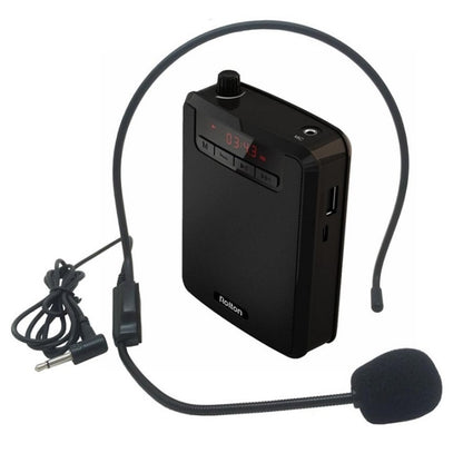 Rolton K300 Portable Voice Amplifier Supports FM Radio/MP3(Black) - Microphone by Rolton | Online Shopping South Africa | PMC Jewellery | Buy Now Pay Later Mobicred