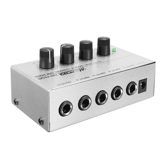 Mini Karaoke Audio Mixer4 Channel Line Mono Microphone Sound Mixing Amplifier For Family KTV -  by PMC Jewellery | Online Shopping South Africa | PMC Jewellery | Buy Now Pay Later Mobicred