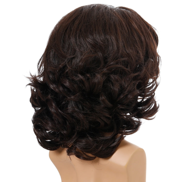 Men Wigs Oblique Bangs Fluffy Short Curly Hair - free shipping - PMC TechLife - Order now!