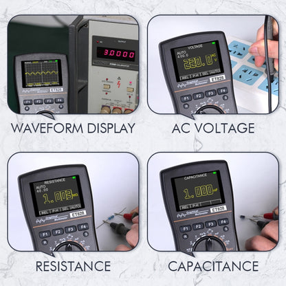 ET828 2 In 1 2 In 1 Oscilloscope Multimeter 2.4 Inch Color Screen Meter Digital Resistance Frequency Tester 1MHz 2.5Msps Meter - Digital Multimeter by PMC Jewellery | Online Shopping South Africa | PMC Jewellery | Buy Now Pay Later Mobicred