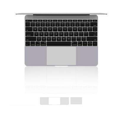 JRC 2 in 1 Laptop Palm Rest Sticker + Touchpad Film Set For MacBook Air 13.3 inch A1932 (2018)(Silver) - Protector Sticker by JRC | Online Shopping South Africa | PMC Jewellery | Buy Now Pay Later Mobicred