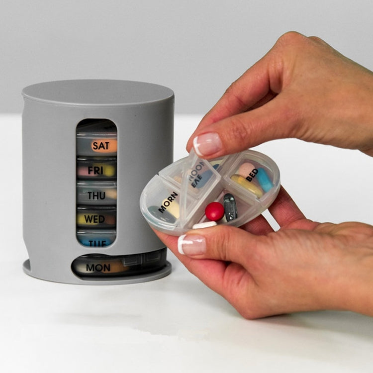 Portable Mini Portable One-week Storage Pill Box - free shipping - PMC TechLife - Order now!