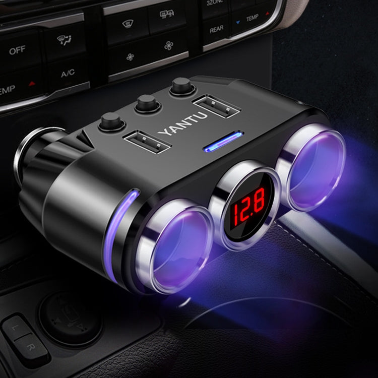 YANTU B39 Cigarette Lighters Cars Multifunctional Usb Fast Charging Car Charger Wired Non-voltage - Cigar Socket by PMC Jewellery | Online Shopping South Africa | PMC Jewellery | Buy Now Pay Later Mobicred