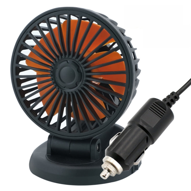 F409 Car Fan General Car Shaking Head Fan(Cigarette Lighter Port  24V) - Heating & Fans by PMC Jewellery | Online Shopping South Africa | PMC Jewellery | Buy Now Pay Later Mobicred