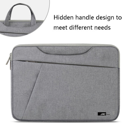 JRC MR30 Laptop Bag Waterproof Shock Absorbing Notebook Hand Inbound Bag, Size: 15 inch(Light Grey) - Other by JRC | Online Shopping South Africa | PMC Jewellery | Buy Now Pay Later Mobicred