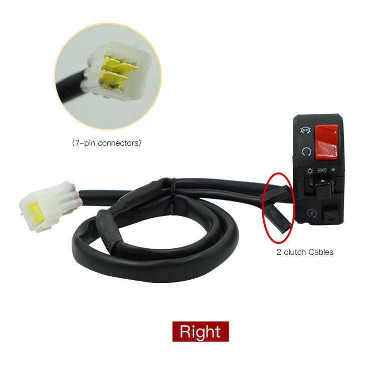 Motorcycle Modification Handle Assembly Universal Switch( Right) - Electrical System by PMC Jewellery | Online Shopping South Africa | PMC Jewellery | Buy Now Pay Later Mobicred