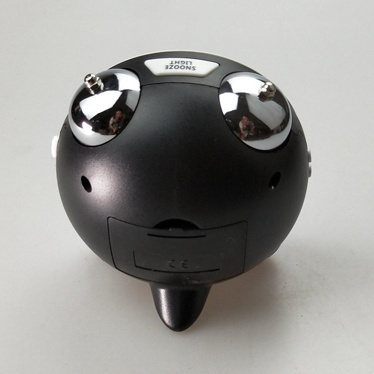 0705 Big Volume Simple Three-Dimensional LED Alarm Clock Mute Luminous Electronic Clock(Black Shell Pink) - Novelty Clock by PMc TechLife | Online Shopping South Africa | PMc TechLife | Buy Now Pay Later Mobicred