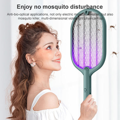 Smart Home Dual-Use Mosquito Swatter Mosquito Killer Fly Swatte(Green) - Fly Swatter by PMC Jewellery | Online Shopping South Africa | PMC Jewellery | Buy Now Pay Later Mobicred