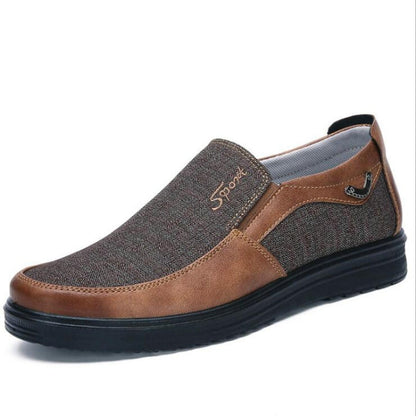 Low-cut Business Casual Soft Soles Flat Shoes for Men, Shoe Size:41(Gray) - Casual Shoes by PMC Jewellery | Online Shopping South Africa | PMC Jewellery | Buy Now Pay Later Mobicred