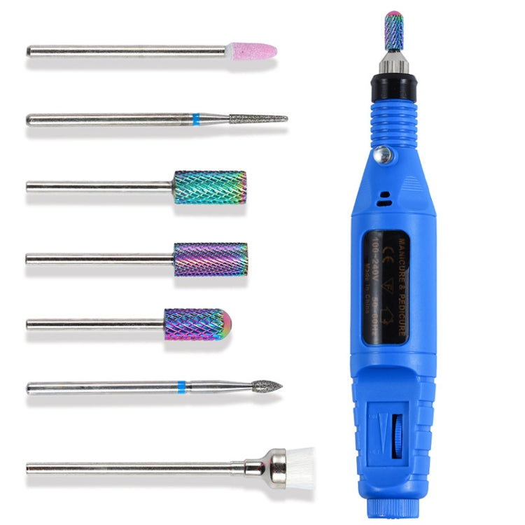 Ceramic Tungsten Steel Alloy Nail Strip Tool Set Grinding Machine Grinding Brush Polishing Tool, Color Classification: DH05 - Grinding Tools & Accessories by PMC Jewellery | Online Shopping South Africa | PMC Jewellery | Buy Now Pay Later Mobicred