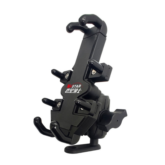 N-STAR Motorcycle Bicycle Composite Version Of Mobile Phone Bracket Multifunctional Accessories Lightweight Riding Equipment(L-shaped Ball Head) - Holders by N-STAR | Online Shopping South Africa | PMC Jewellery | Buy Now Pay Later Mobicred