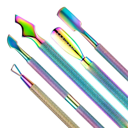 FABIYAN Nail Art Scissors Set Stainless Steel Nail Clippers Dead Skin Scissors Remover Steel Push, Specification: Set 1 - Nail Clipper by FABIYAN | Online Shopping South Africa | PMC Jewellery | Buy Now Pay Later Mobicred