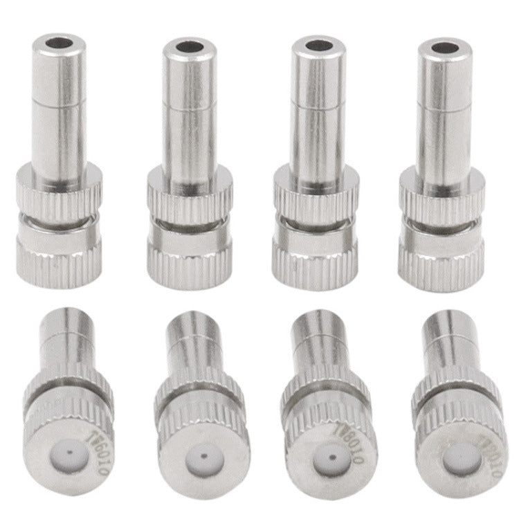 6mm Humidifying And Dedusting Cooling Atomizing Sprinkler Quick-Plug Fog Misting Nozzle, Model: 0.3mm - Watering & Irrigation by PMC TechLife | Online Shopping South Africa | PMC TechLife
