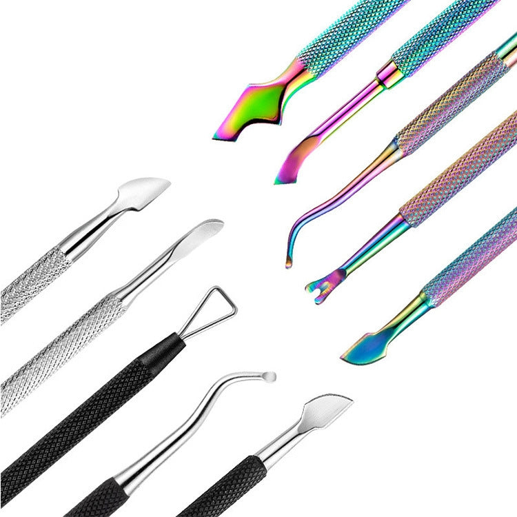 FABIYAN Stainless Steel Dead Skin Shear Steel Push Nail Art Tool Set, Specification:   Set 16 - Nail Clipper by PMC Jewellery | Online Shopping South Africa | PMC Jewellery | Buy Now Pay Later Mobicred