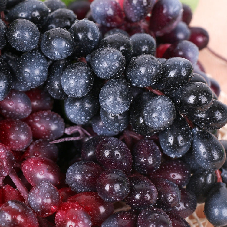 4 Bunches 60 Black Grapes Simulation Fruit Simulation Grapes PVC with Cream Grape Shoot Props - free shipping - PMC TechLife - Order now!