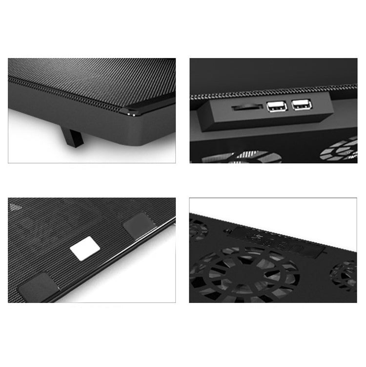 NUOXI M7 Notebook Radiator Computer Cooling Base Adjustment Bracket(Black) - Cooling Pads by NUOXI | Online Shopping South Africa | PMC Jewellery | Buy Now Pay Later Mobicred