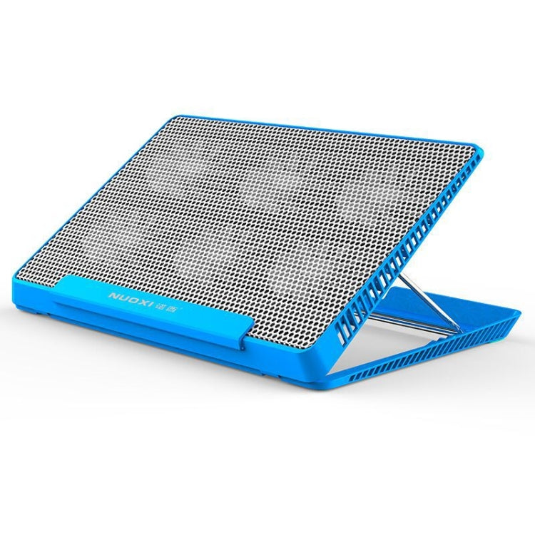 NUOXI X8 Aluminum Alloy Notebook Radiator Computer Multi-File Adjustment Bracket(Blue) - Cooling Pads by NUOXI | Online Shopping South Africa | PMC Jewellery | Buy Now Pay Later Mobicred