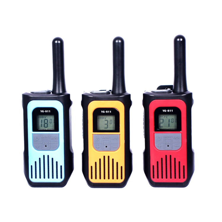 1 Pair YG-811 0.5W Children Handheld Wireless Walkie-Talkie Random Colour Delivery - Children by PMC Jewellery | Online Shopping South Africa | PMC Jewellery | Buy Now Pay Later Mobicred