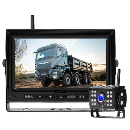 7 Inch Digital Wireless Reversing Image 1080P Video System Truck Monitoring Driving Recorder Single Road+1 Night Video Camera - Rear View Cameras by PMC Jewellery | Online Shopping South Africa | PMC Jewellery