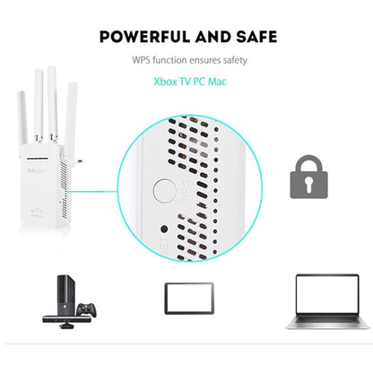 PIX-LINK LV-WR09 300Mbps WiFi Range Extender Repeater Mini Router(EU Plug) - Wireless Routers by PMC Jewellery | Online Shopping South Africa | PMC Jewellery | Buy Now Pay Later Mobicred