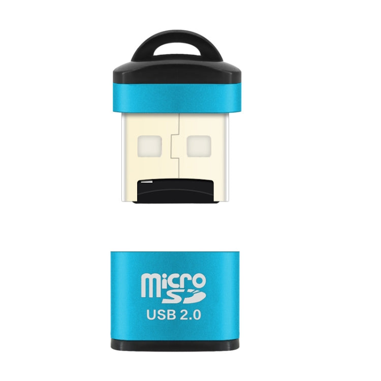 480Mbps Mini Micro SD Card Mobile Phone High-Speed TF Memory Card Reader Computer Car Speaker Card Reader(Black) -  by PMC TechLife | Online Shopping South Africa | PMC TechLife
