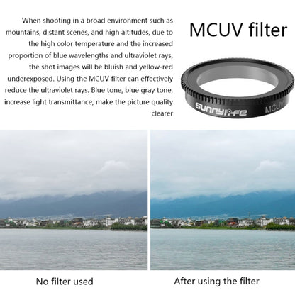 Sunnylife Sports Camera Filter For Insta360 GO 2, Colour: MCUV - Len Accessories by Sunnylife | Online Shopping South Africa | PMC Jewellery | Buy Now Pay Later Mobicred