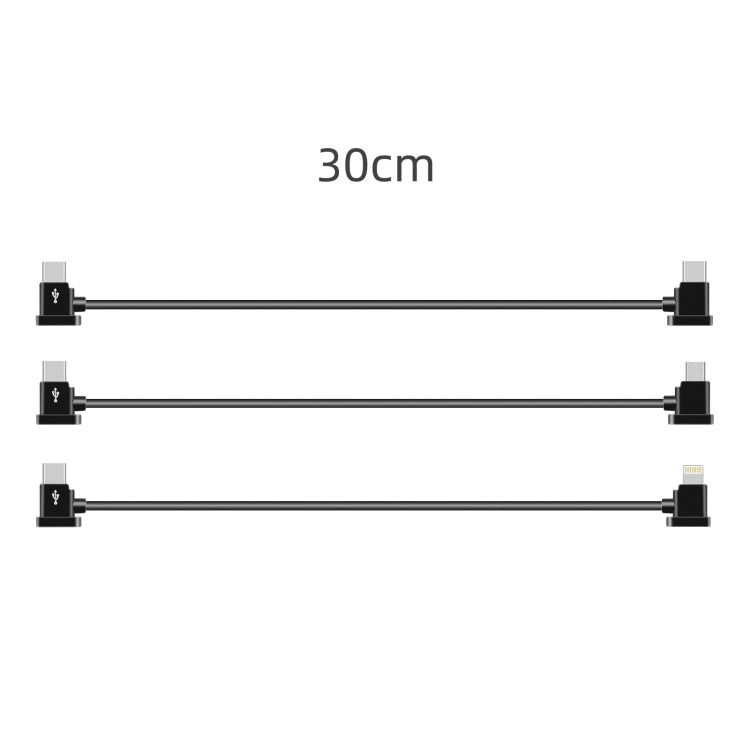 Sunnylife TY-X9304 Suitable For DJI Mavic Air 2S / DJI FPV Flight Glasses V2 / Mavic Mini2 / Osmo Pocket 2 Mobile Phone Tablet Cable 30cm Type-C to Type-C Cable - Other Accessories by PMC TechLife | Online Shopping South Africa | PMC TechLife